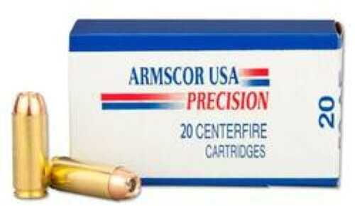 50 Action Express 20 Rounds Ammunition Armscor Precision Inc 300 Grain XTP Hollow Point